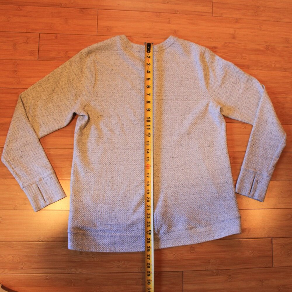 Duluth Women's Medium Cottagecore Sweatshirt Pocket Thumbholes M L Cozy - Picture 8 of 8